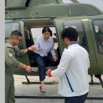 रचना रिमाललाई स्वास्थ्यमा समस्या, सेनाको हेलिकप्टरबाट उद्वार