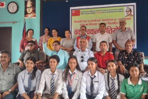 अन्तरविद्यालय वक्तृत्वकला प्रतियोगितामा आदर्शकी मुस्कान प्रथम