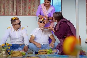 गोकुल ढकाल, श्रीजन पण्डित, दिनेश श्रेष्ठ, लक्ष्मी दर्नाल र सम्झना श्रेष्ठको अभिनयमा तिहार गीत “दाई भाई विदेश” बजारमा