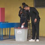 प्रतिनिधिसभा निर्वाचन :  बालेनद्वारा मतदान