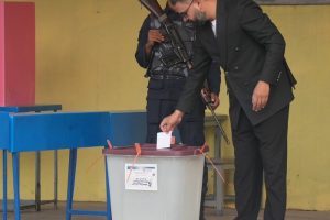 प्रतिनिधिसभा निर्वाचन : बालेनद्वारा मतदान