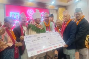 नेपाल भाषा र संस्कृतिको विकासमा योगदान दिने लाछिलाई ‘सुदर्शन–कपिला सिरपा’