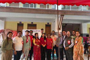 श्रेष्ठको संयोजकत्व र बानियाँको अध्यक्षतामा रक्तदान कार्यक्रम सम्पन्न