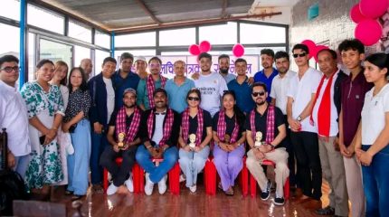 इटहरीमा चलचित्र पत्रकार संघ सुनसरीको आफ्नै कार्यालय, ‘मालती मंगले’ टिमद्वारा उद्घाटन