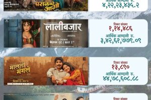 ‘परालको आगो’को दबदबा, ‘लालीबजार’को बलियो साथ — दुई फिल्म चम्किँदा ‘मालती मंगले’ र ‘गुरु आमा’ कमजोर