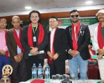 म्युजिक भिडियो कलाकार संघ नेपालद्धारा बरिष्ठ कलाकारहरुलाई परिचय पत्र हस्तान्तरण